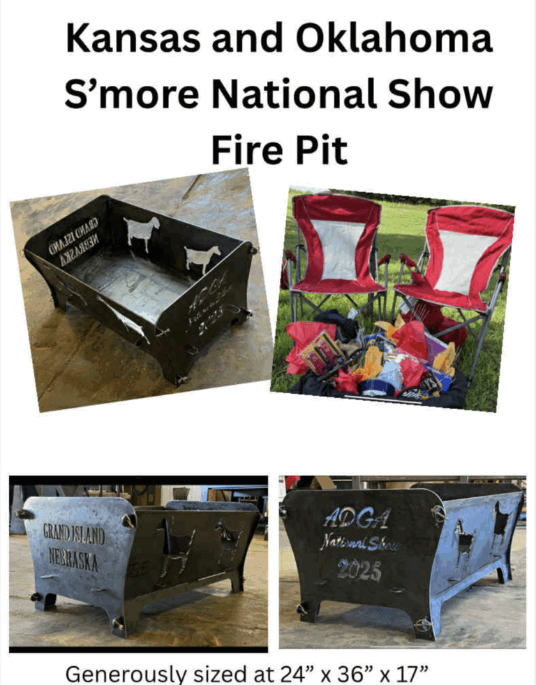 Kansas & Oklahoma S’more National Show Fire Pit